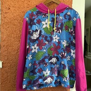 Disney Parks - Jasmine Pullover Hoodie for Women – Aladdin Size Medium Flowers